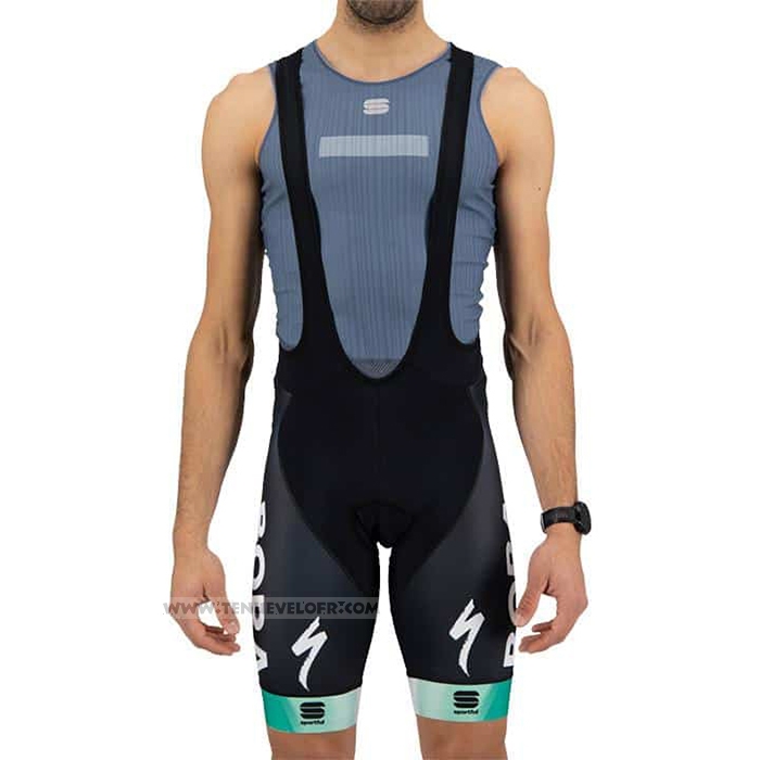 2021 Maillot Cyclisme Bora Champion Blanc Verde Manches Courtes et Cuissard